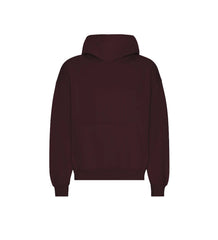 Colorful Standard Felpa Cappuccio Oversized Oxbloodred