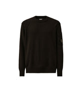 C.P. Company Lambswool Grs Crewneck Lens Sweater