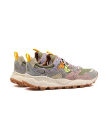 Flower Mountain Yamano 3 Suede Nylon Light Gray Gray Powder Woman