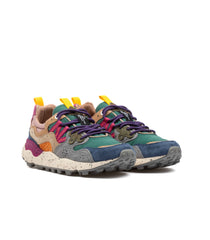 Flower Mountain Yamano 3 Suede Nylon Light Petrol Stone Beige
