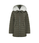 Peuterey Piumini Itoka Pelliccia Donna Verde
