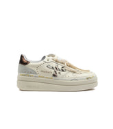 Premiata Micol 7035 Pelle Bianche Leopard Donna