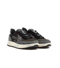 Premiata Nous 7723 Verdone Antracite Pelle Uomo