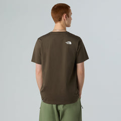The North Face Men’S S/S Simple Dome Tee Brown