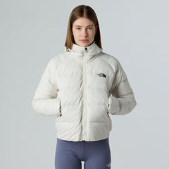 The North Face W Hyalite Down Hoodie White Donna