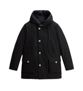 Woolrich Arctic Parka In Ramar Cloth Nero