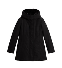 Woolrich Boulder Faux Fur Parka Nero Donna