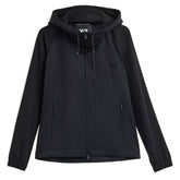 Y-3 RAYON TWILL HOODED TOP