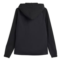 Y-3 RAYON TWILL HOODED TOP