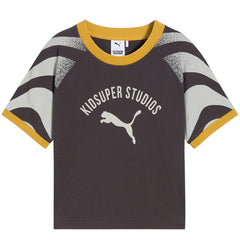 PUMA X KIDSUPER TEE DARK COAL