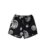 Pleasures Black Roadside Shorts Black Man