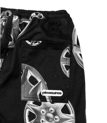 Pleasures Black Roadside Shorts Black Man