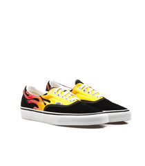 Vans Era With Black Flames