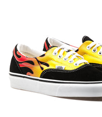 Vans Era With Black Flames