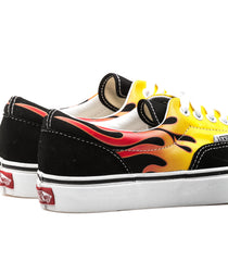 Vans Era With Black Flames