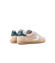 Moaconcept Club Laminated Toumngue Suede Sand Women