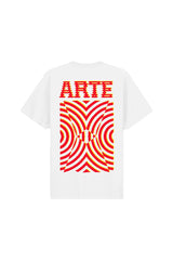 Mural Back Print T-Shirt By Arte Antwerp