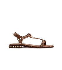 Ash Cinnamon Studded Low Sandal