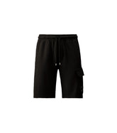 CP Company Light Fleece Lenssweat Bermuda Cargo Black Men