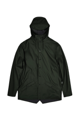 Rains 12010 Button Green Unisex Raincoat