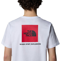 The North Face Men'S S/S Box Nse Tee White