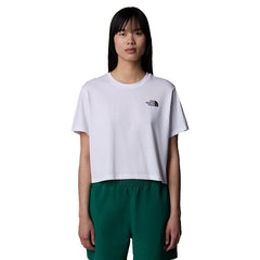 The North Face Women'S Simple Dome Cropped Slim Tee