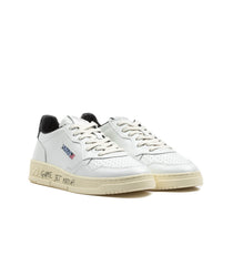 Autry Medalist Low Match Suede White Black