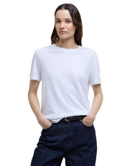 T-Shirt Barbour Ava Top Bianco Donna