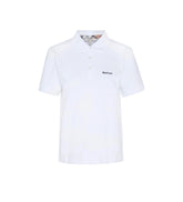 Polo Barbour Bowford Maniche Corte Bianco Donna