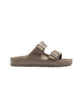 Birkenstock Arizona Eva Grey Taupe In Gomma Narrow Fit