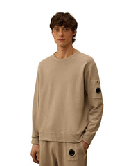 C.P. Company Sweatshirts Crew Neck In Malfile' Fleece