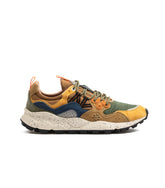 Flower Mountain Yamano 3 Uomo Suede Nylon Yellow-Kaky Beige
