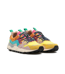 Flower Mountain Yamano 3 Suede Nylon Yellow Light Lie