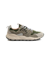 Flower Mountain Yamano 3 Uomo Suede Nylon Off White Military Greeb