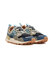 Flower Mountain Yamano 3 Uomo Suede Nylon Navy