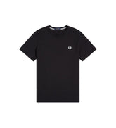 T-Shirt Fred Perry Fp Crew Neck T-Shirt Nero