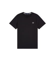 T-Shirt Fred Perry Fp Crew Neck T-Shirt Nero