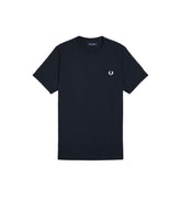 Fred Perry Ringer T-Shirt Blu Uomo