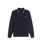 Fred Perry Fp Ls Twin Tipped Fp Shirt Manica Lunga
