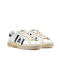 Premiata Russel 8028 Leather White Blue