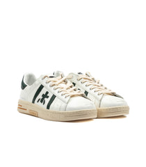 Premiata Russel 8029 Leather White Green Uomo