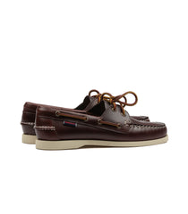 Sebago Docksides Portland Waxed Woman Brown-Honey