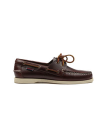 Sebago Docksides Portland Waxed Woman Brown-Honey