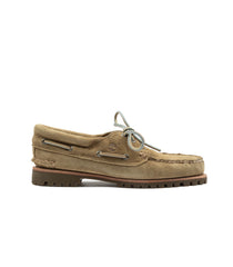 Timberland Authentic Boat Shoe Medium Beige Suede