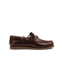 Timberland Classic Boat Boat Shoe Burgundy Full Grain Donna