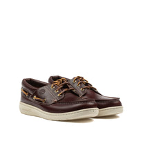 Timberland Portofino Pier Boat Shoe Burgundy Full Grain