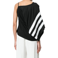 Y-3 WOMEN'S STRIPE TANK TOP