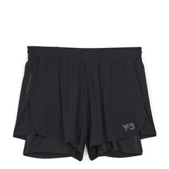 Y-3 RUNNING SHORTS WITH TIGHTS