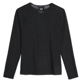 Y-3 MESH FITTED TEE