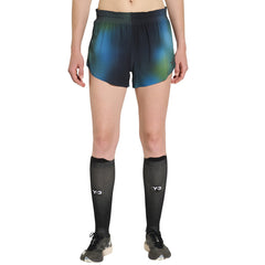 Y-3 ALLOVER PRINT RUNNING SHORTS